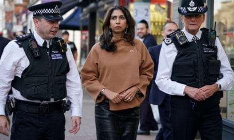 Waving Palestinian flag may be a criminal offence, Braverman tells police |  Rishi Sunak | The Guardian