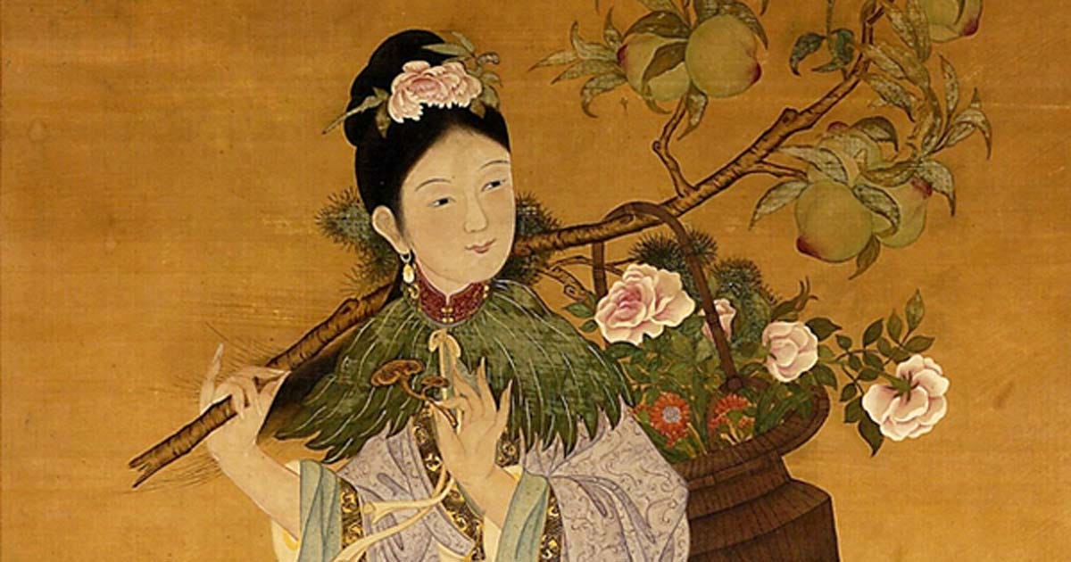 Magu, Goddess of Longevity and immortal hemp maiden. 