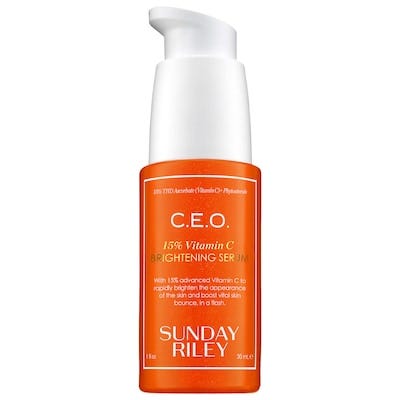 Sunday Riley - C.E.O. 15% Vitamin C Brightening Serum 1 oz/ 30 mL Sunday Riley C.E.O. 15% Vitamin C Brightening Serum Clean at Sephora