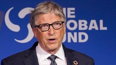Bill Gates speaks during the Global Fund's Seventh Replenishment Conference. (AP File)