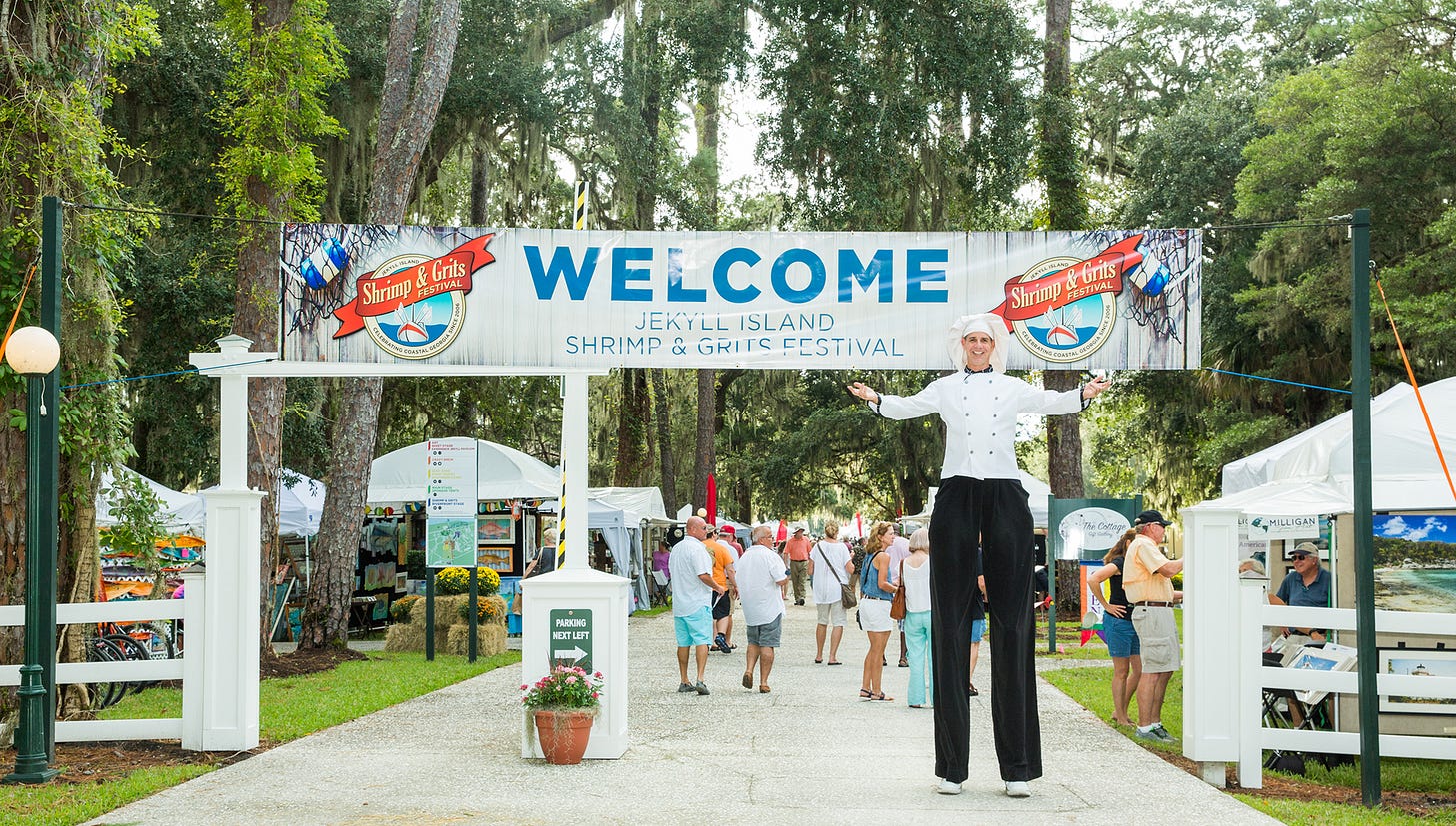Shrimp & Grits Festival • Jekyll Island, Georgia • Vacation, Conservation,  and Education Destination