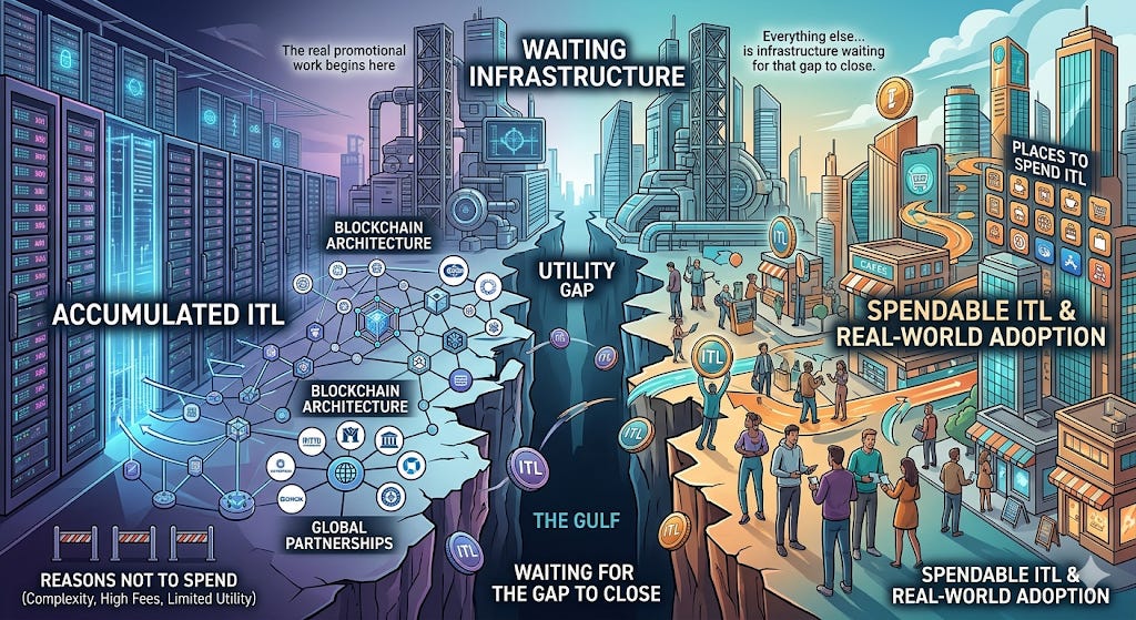 Infrastructure built the supply. Only usage can close the gap. Infrastructure built the supply. Only usage can close the gap.