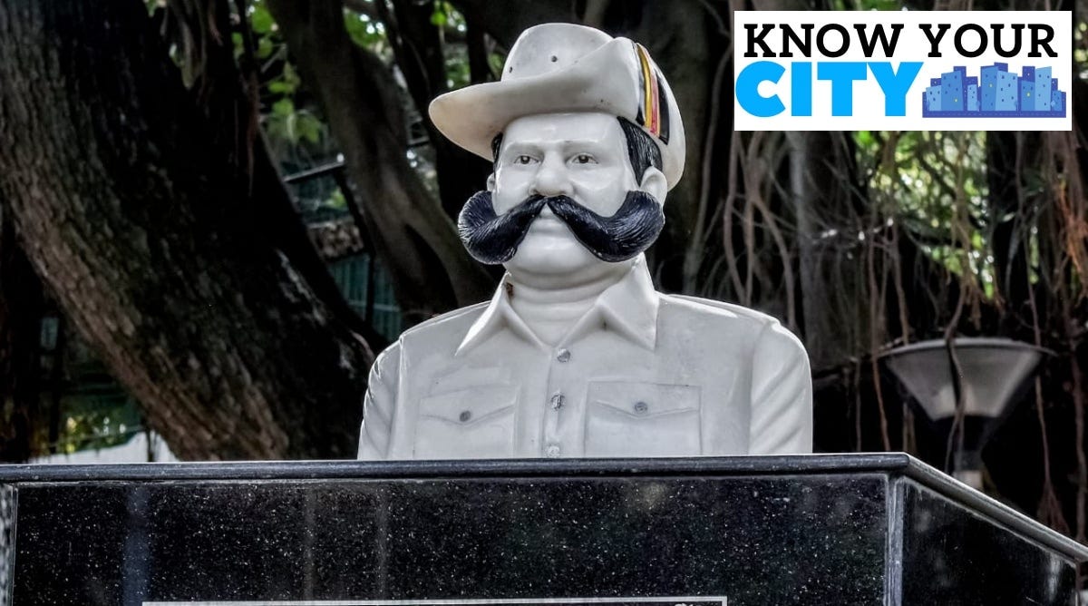 Know Your City: Meese Thimmaiah – Bengaluru's beloved cop who became its  traffic police mascot | Bangalore News - The Indian Express