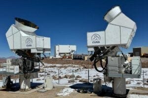 CLASS telescopes can detect cosmic microwave light signals from the Comic Dawn.