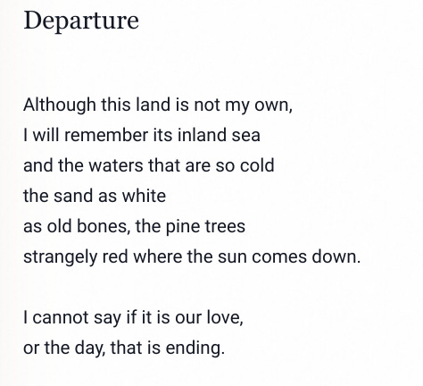 https://allpoetry.com/poem/8507193-Departure-by-Anna-Akhmatova https://allpoetry.com/poem/8507193-Departure-by-Anna-Akhmatova