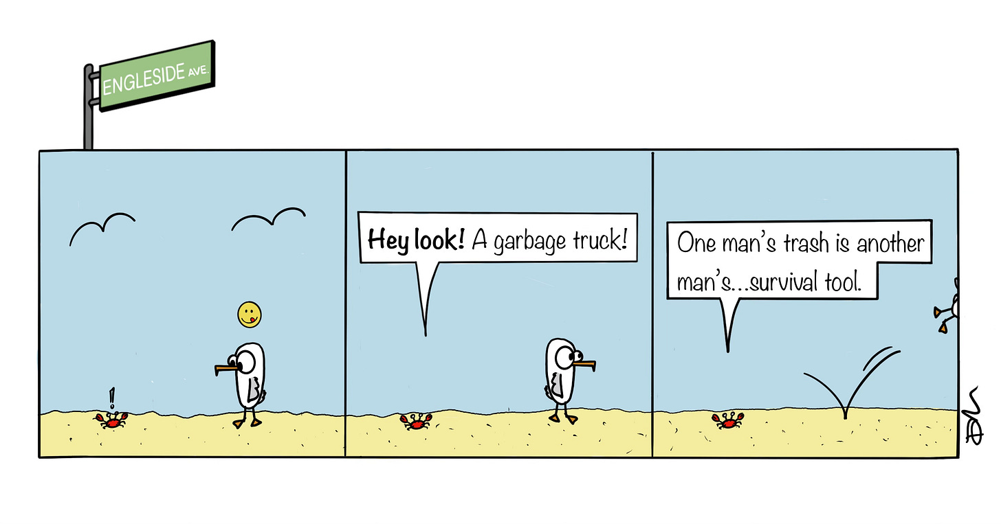 Engleside Ave - Trash Day