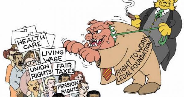 Who Is Behind the National Right to Work Committee and its Anti-Union  Crusade? | Portside