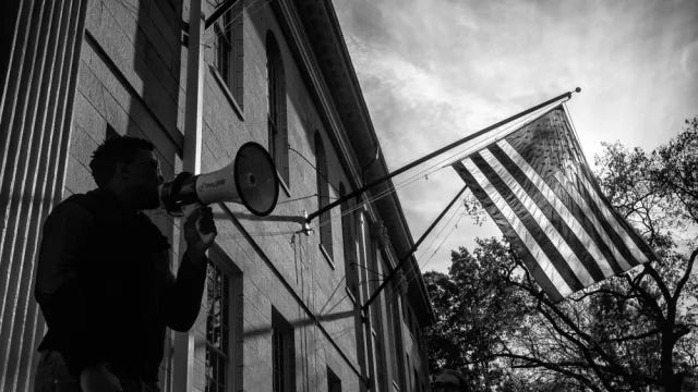 Harvard Law anti-Trump protest Harvard Law anti-Trump protest