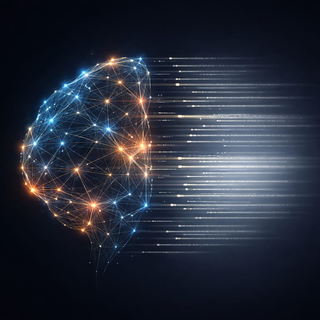 A glowing brain with lines and dots

AI-generated content may be incorrect.