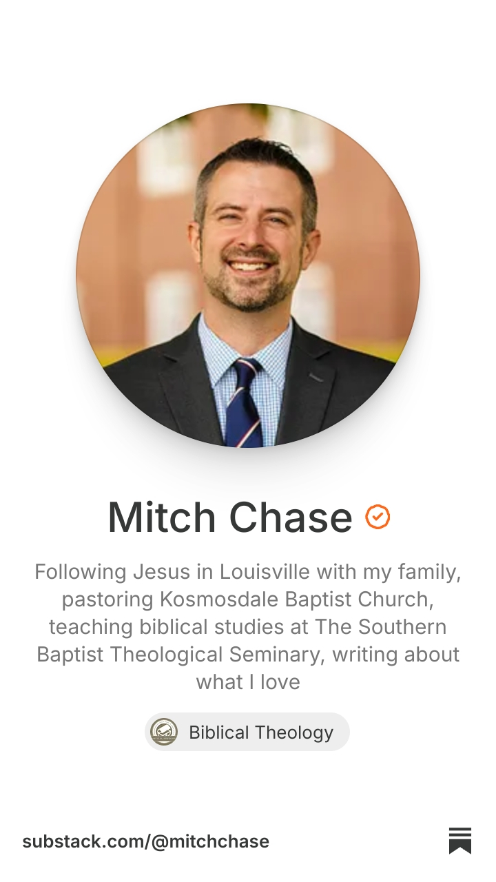 Mitch Chase | Substack