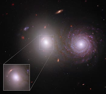 galaxy pair VV 191 includes near-infrared light from Webb, and ultraviolet and visible light from Hubble. galaxy pair VV 191 includes near-infrared light from Webb, and ultraviolet and visible light from Hubble.