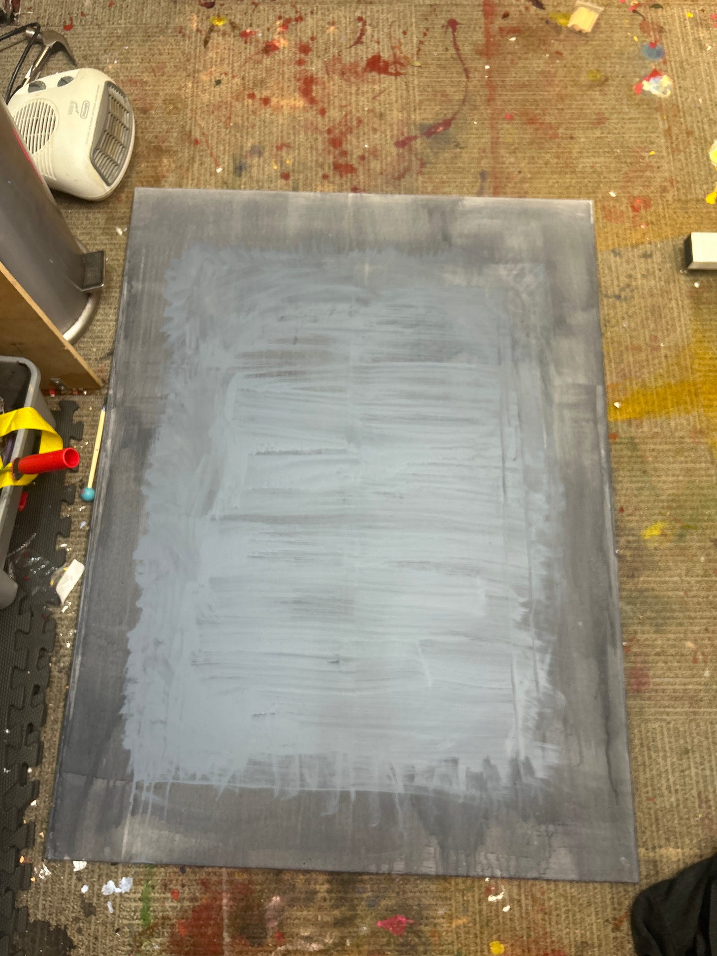 Different photos of different layers of paint, trying to channel Rothko. Different photos of different layers of paint, trying to channel Rothko.