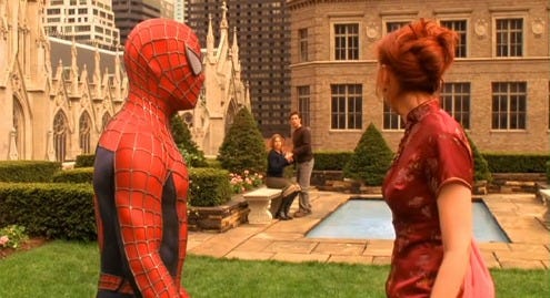 Spider-Man inside