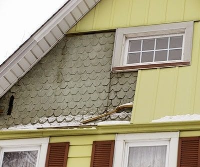 removing vinyl siding