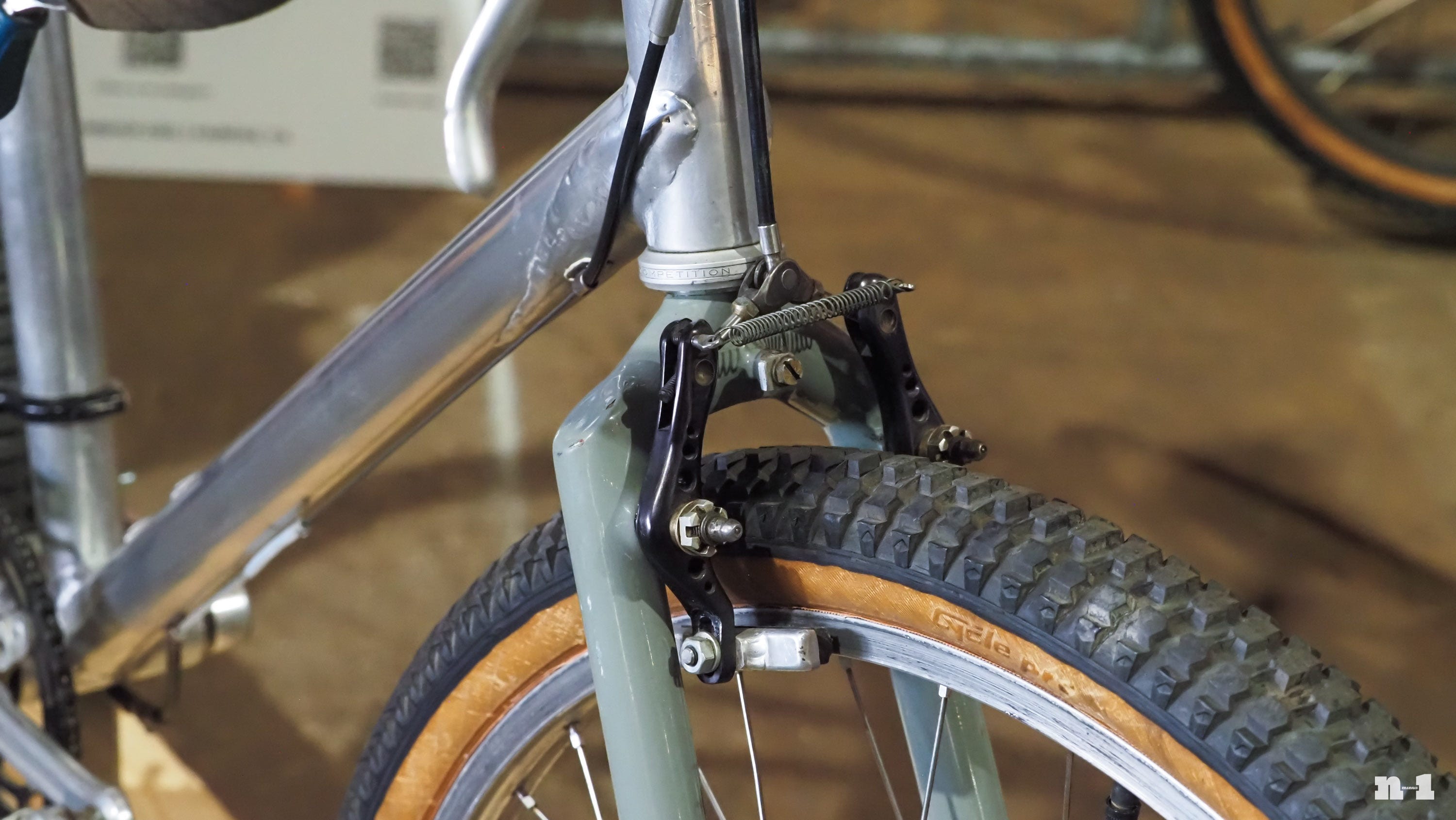 Charlie Cunningham drop-bar mountain bike front brake