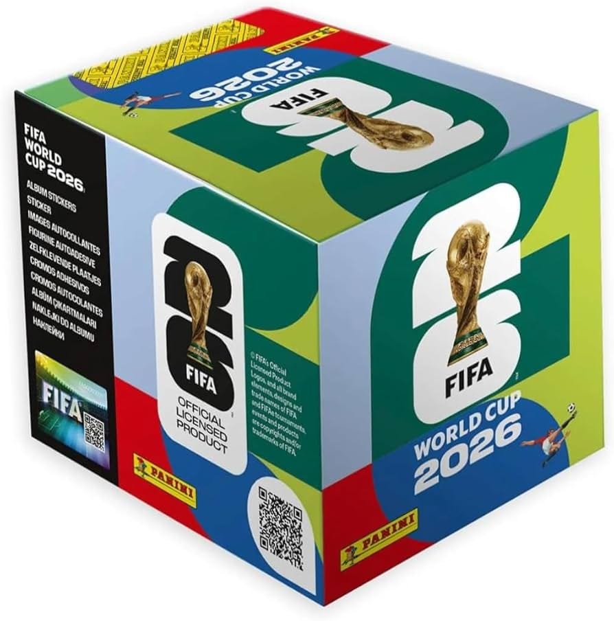 Panini - FIFA World Cup 2026 Colección Oficial Cromos Caja 50 sobres - Cromos Mundial 2026 - Colección Oficial Panini : Amazon.es: Juguetes y juegos Panini - FIFA World Cup 2026 Colección Oficial Cromos Caja 50 sobres - Cromos Mundial 2026 - Colección Oficial Panini : Amazon.es: Juguetes y juegos