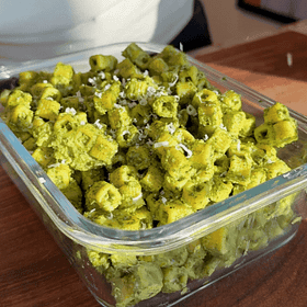 Triple Green Pesto Pasta 