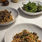 Steak + Scallion Peanut Noodles