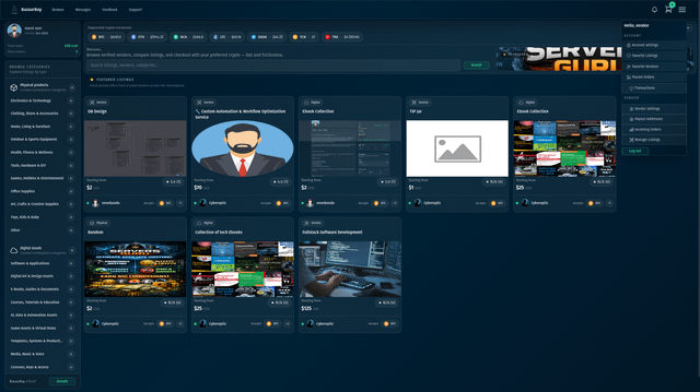 r/Monero - Building a Decentralized P2P Marketplace