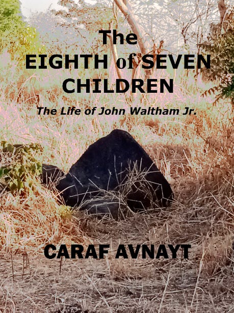 Book: The Eighth of Seven Children - The Life of John Waltham Jr.