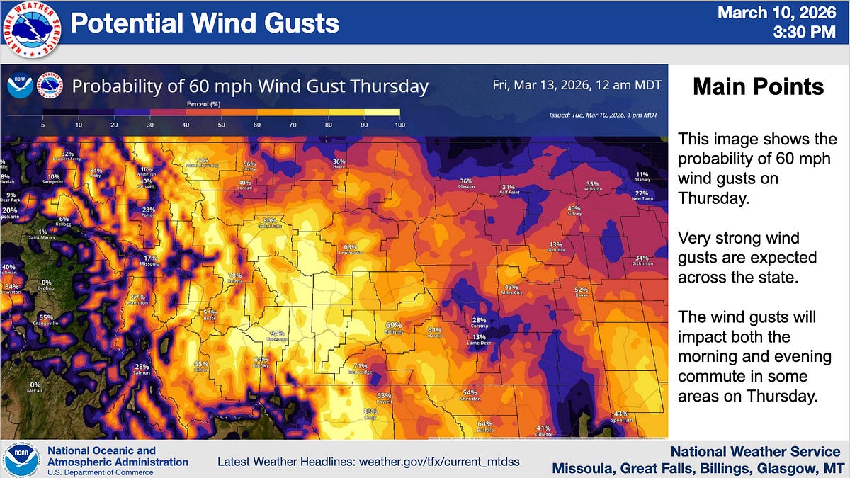 Heavy Mountain Snow, High Winds to Impact Travel and Recreation ...