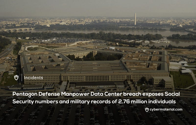 Pentagon Breach Reveals 2.76 Million Social Security Numbers and Military Records