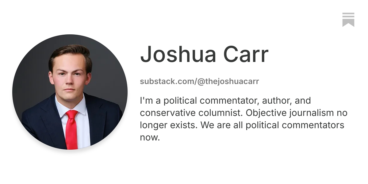 Joshua Carr | Substack
