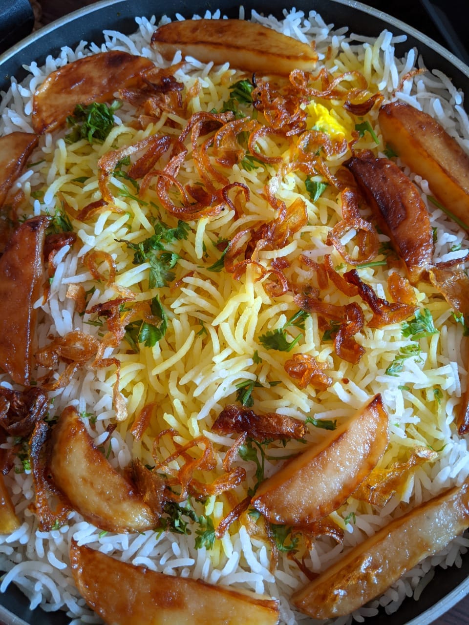 Oooof those crispy chip potatoes!