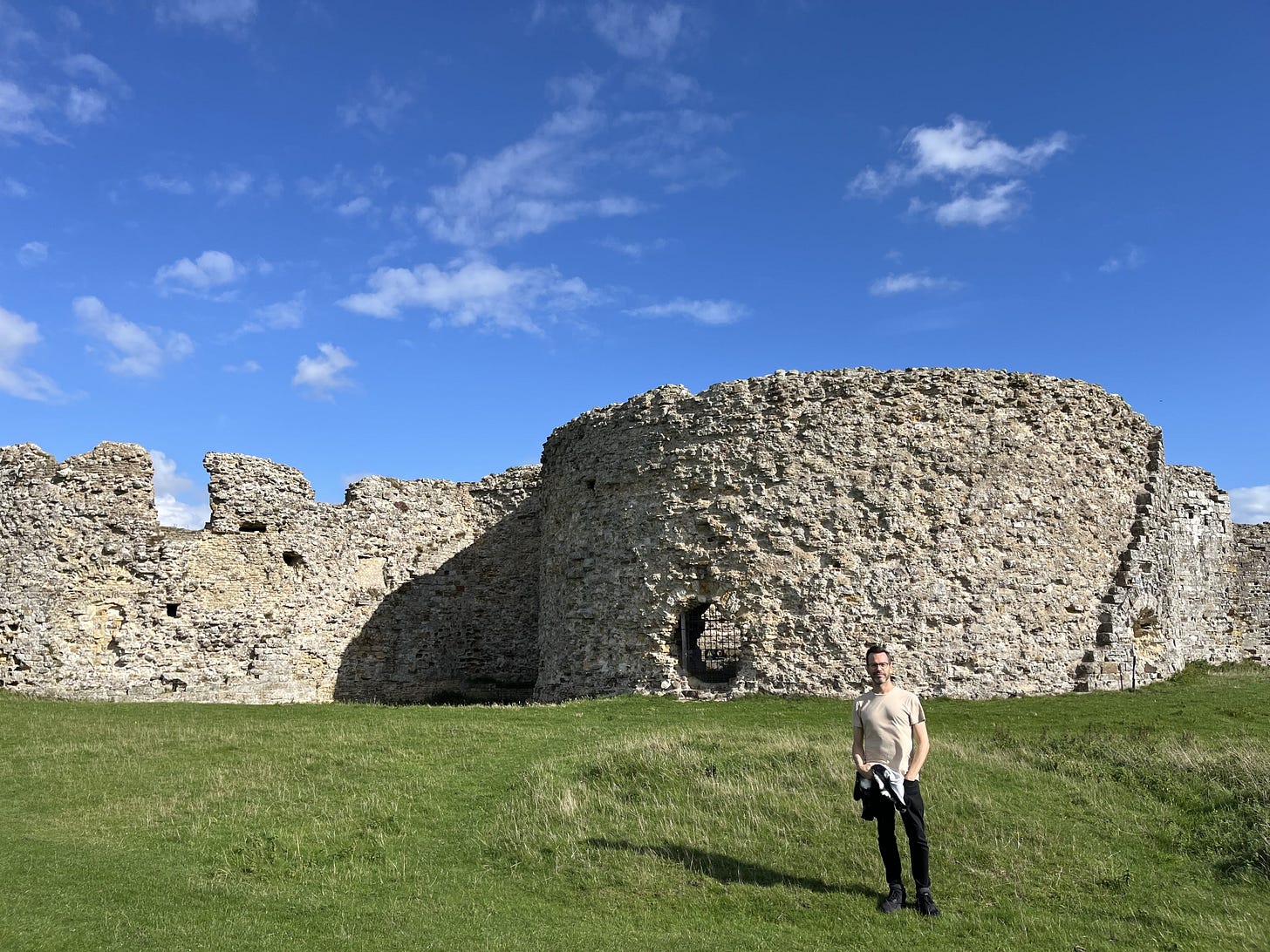 Camber Castle, up close