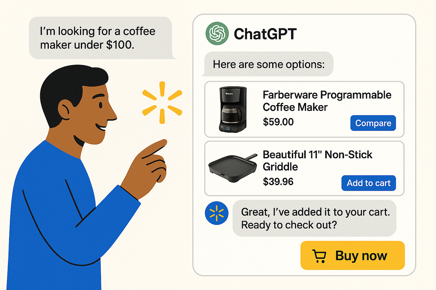 ChatGPT instant checkout with Walmart brings conversational commerce to millions