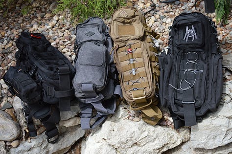 Technical EDC & CCW Bags for Off Body Carry