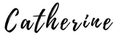 Catherine in script