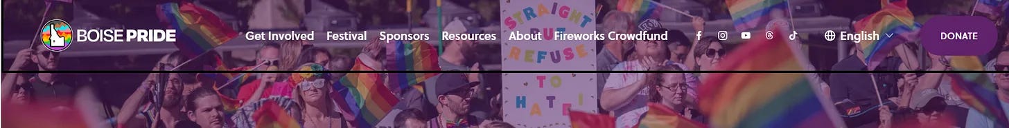 Boise Pride Fest Update