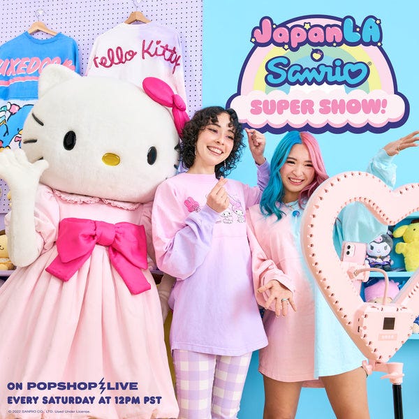 Watch the 1st JapanLA Sanrio Super Show today! Cinnamoroll 20th Annive