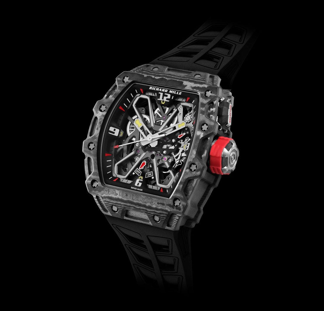 theo テオ mille+35 The Guide to All the Richard Mille “Rafa Nadal”