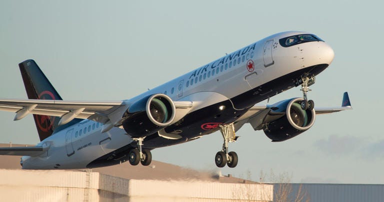 Air Canada Airbus A220 First Officer Becomes Incapacitated Air Canada Airbus A220 First Officer Becomes Incapacitated