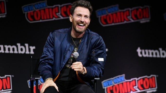 Chris Evans and Guardians of the Galaxy cast put in appearance at NYCC during actors strike. Chris Evans and Guardians of the Galaxy cast put in appearance at NYCC during actors strike.