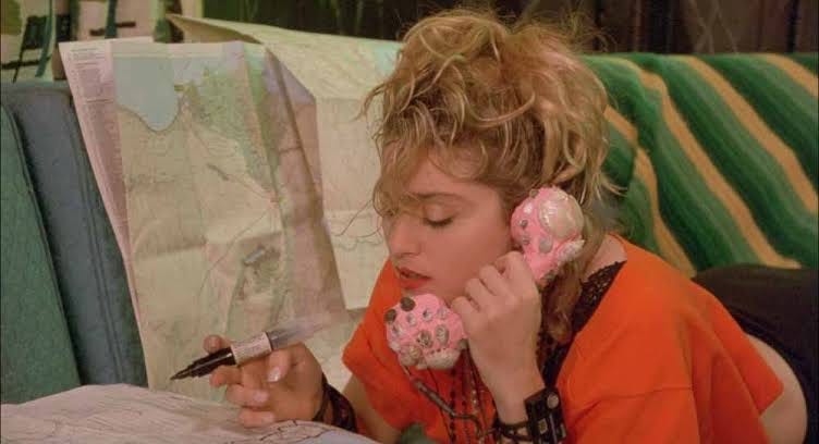 Madonna no filme Procura-se Susan Desesperadamente (1985)