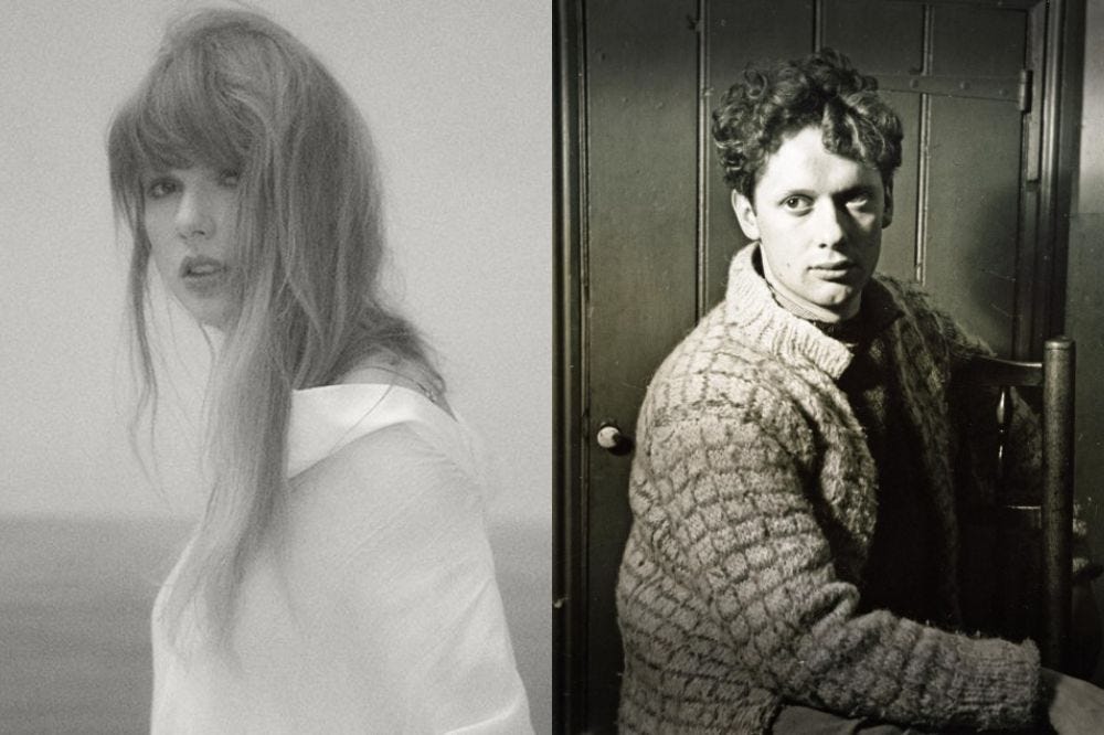 Listen: Taylor Swift namedrops Dylan Thomas in latest release