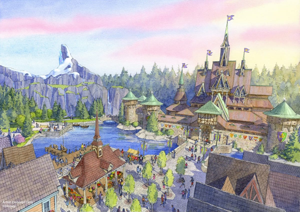 Frozen Kimgdom preview at Tokyo DisneySea