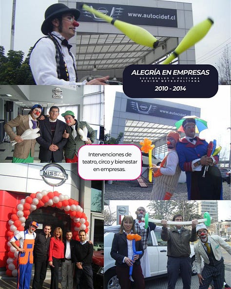 Distintas acciones de la Alegría Global