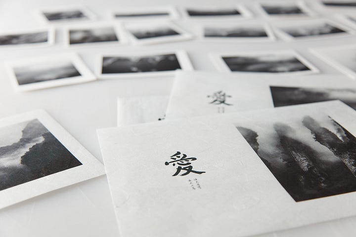 A few Awagami Unryu Thin 55gsm White final prints