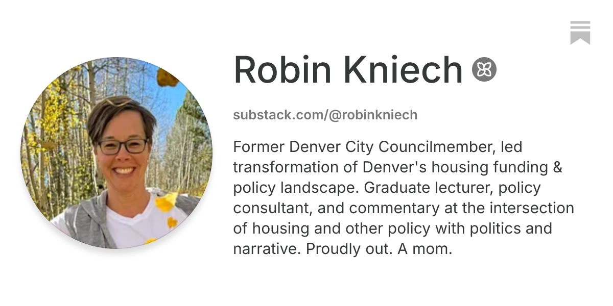 Robin Kniech | Substack