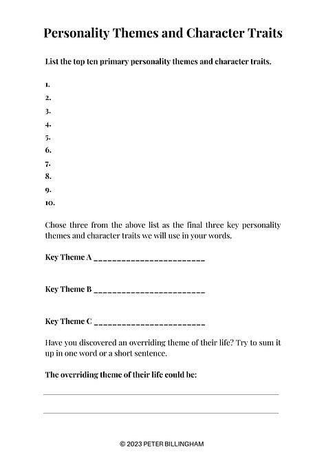 Images from the book - I Want to Say a Few Words: How to Craft a Heartfelt Eulogy for a Loved One’s Funeral