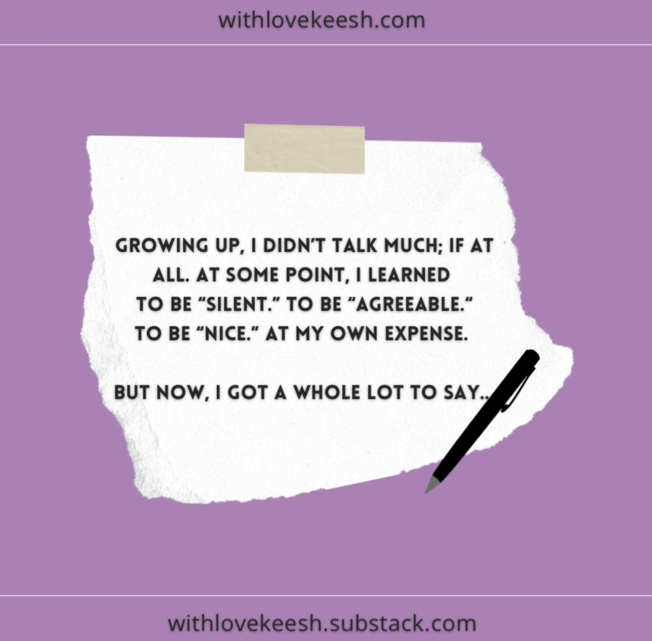 growing up I was silent inner child healing narcissist abuse healing