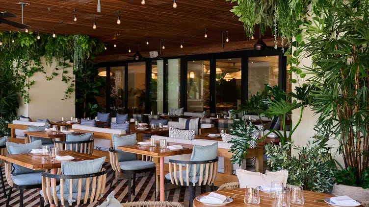 Outdoor patio at Zaytinya South Beach - Zaytinya - South Beach, Miami Beach, FL