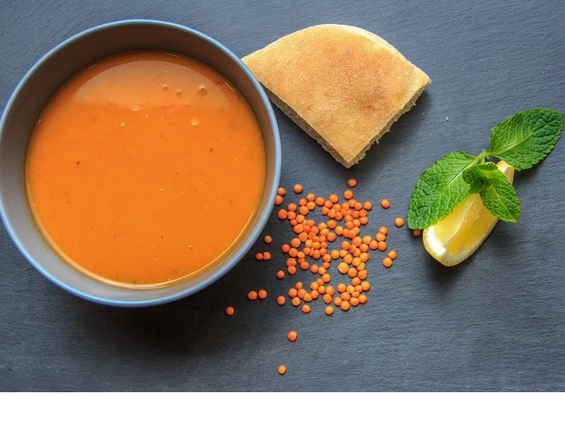 Lentil soup