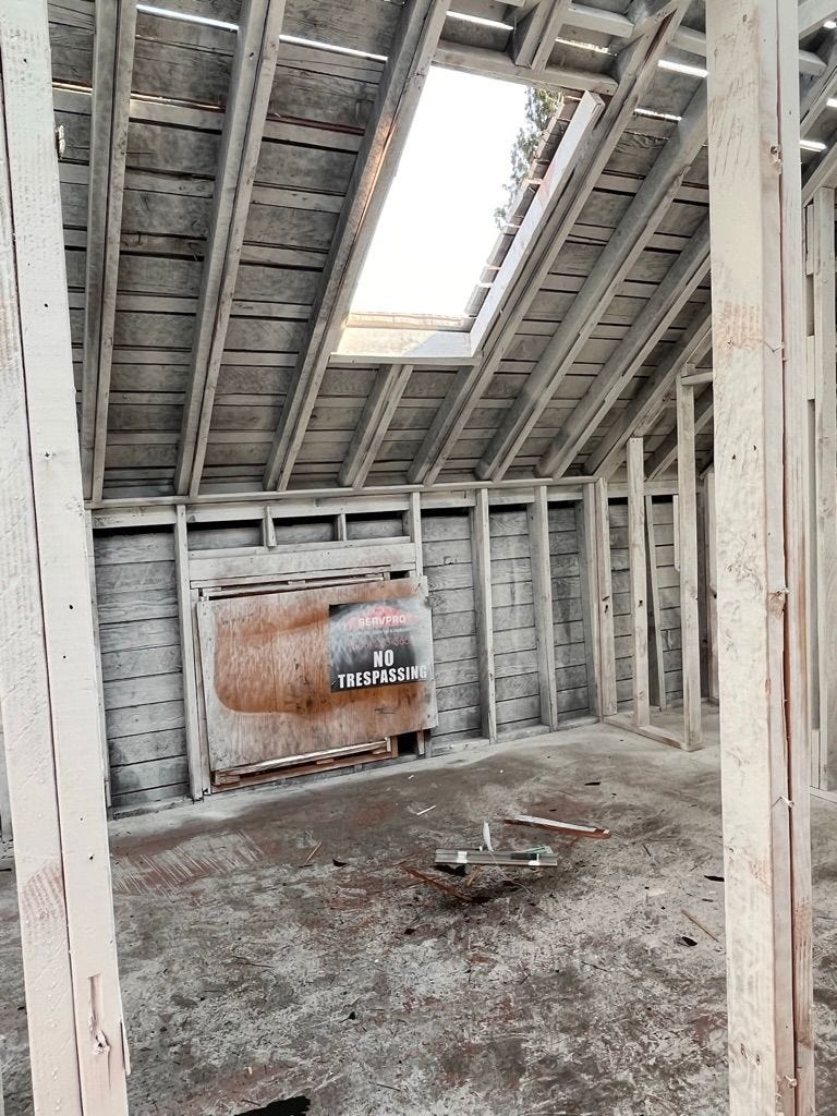 primary bedroom design, house fire, residential fire, bedroom interior design, interior design