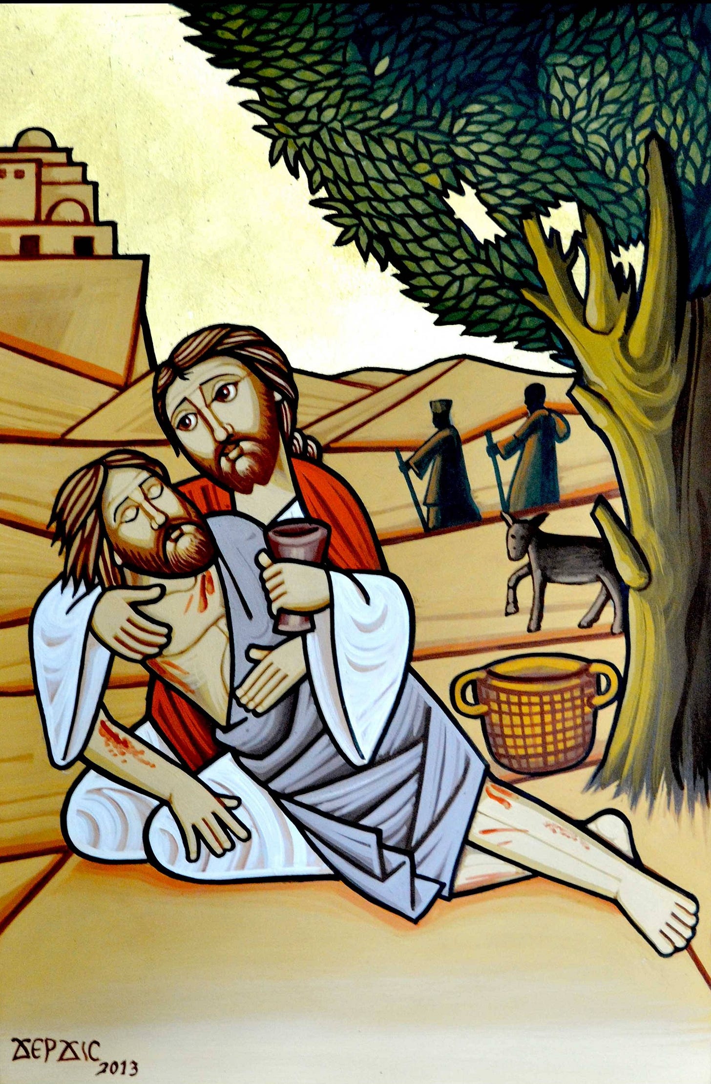 Image: gerges samir parable samaritan 1