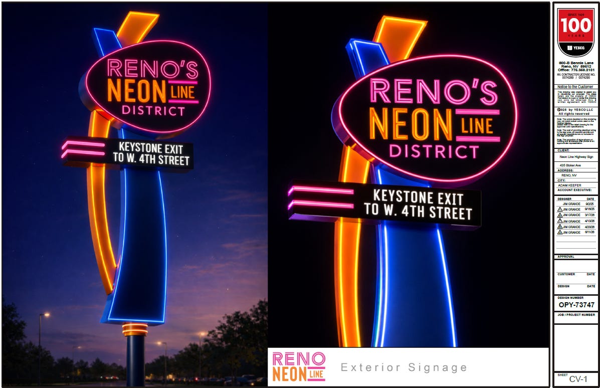 Jacobs Entertainment's Sign Sparks Debate in Reno Jacobs Entertainment's Sign Sparks Debate in Reno